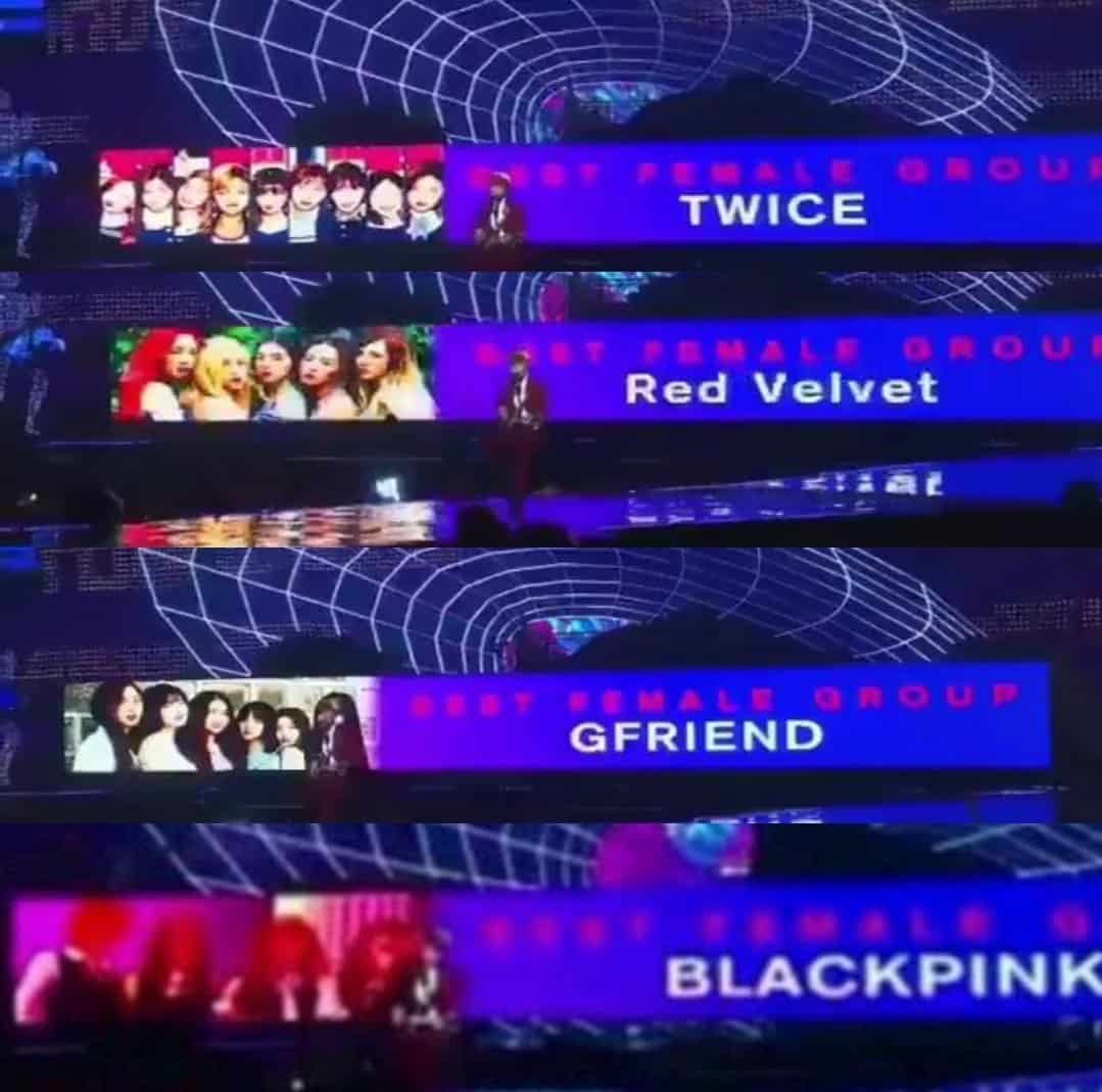 mama 2017, blackpink, faces blurred