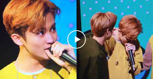mark shed tears yesterday on the news of his graduation from nct dream 2983297497289735897985792