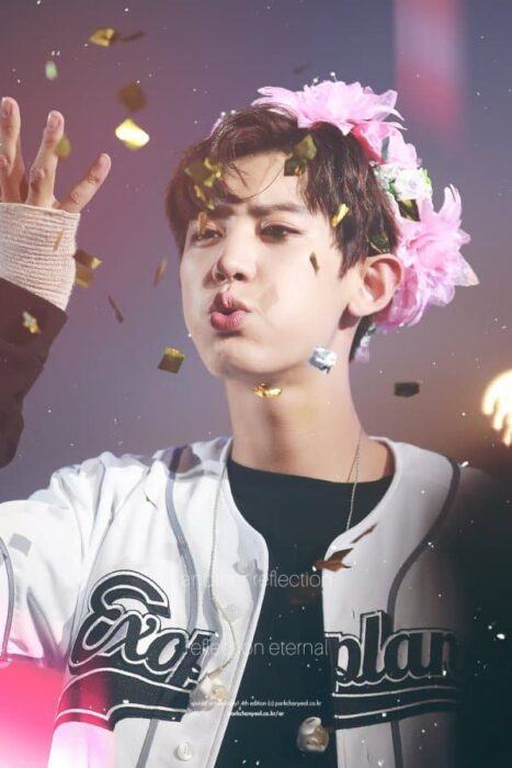 Fansite Spunky action baby chanyeol