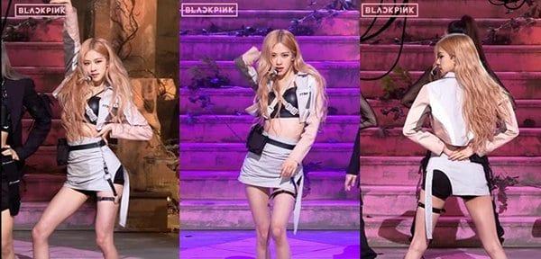 Rosé is right behind Lisa with 3,7 million views on her fancam. This beauty from YG is envied by many for having a small waist and long legs.