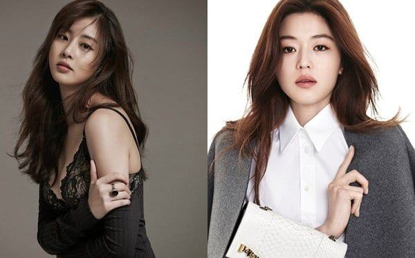 Many names have been nominated for the role of Captain Marvel, but Kang Sora (left) and Jun Ji Hyun are the 2 most outstanding candidates.