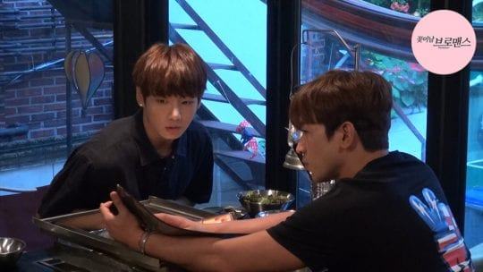 Lee Minwoo (Shinhwa)xJungkook (BTS) met again after a year and boasted about their flower boys bromance