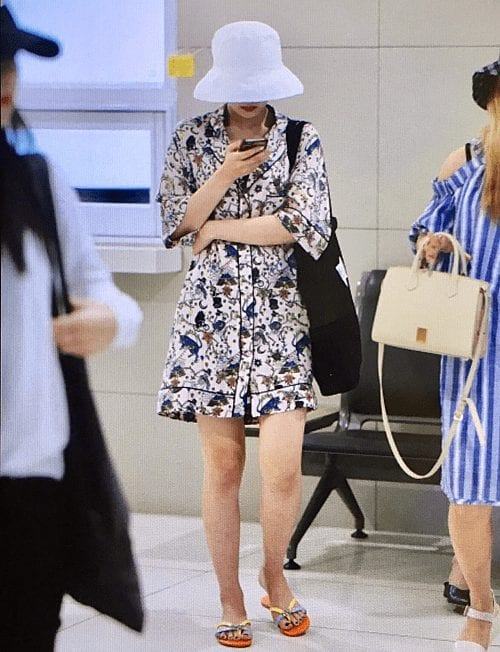 Joy once wore a pair of sandals from Hermes which is 650 USD but failed to showcase her elegant aura.
