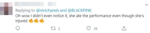 Got bashed for being lazy, Jennie (BLACKPINK) still nailed the dance performance despite wearing a bandage, making fans touched