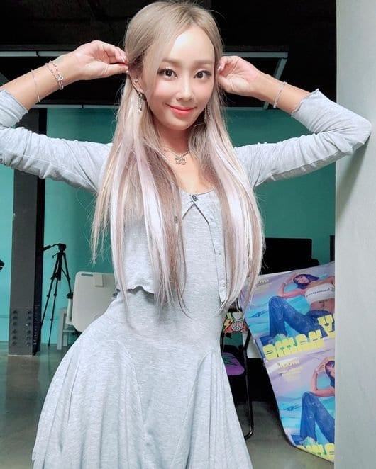 Is Hyorin always this skinny? If a Barbie doll is real, it would be Hyorin