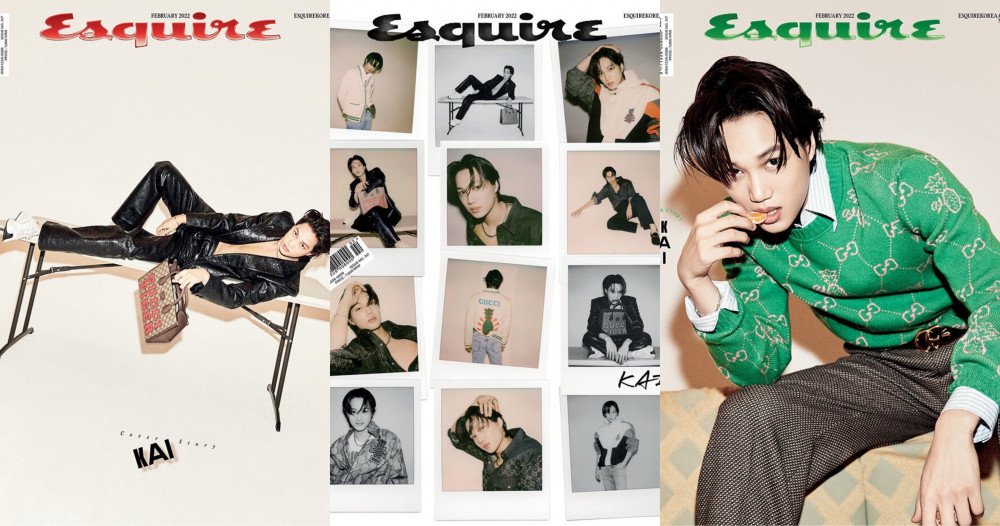 EXO Kai Korean Esquire magazine