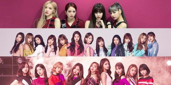 10 Kpop girl groups 
