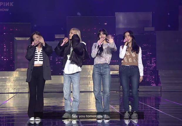 Yang Hyun Suk's voice during BLACKPINK’s soundcheck live broadcast