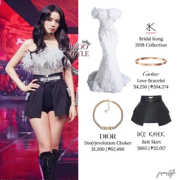 BlackPink's stylist cut and repair expensive brands