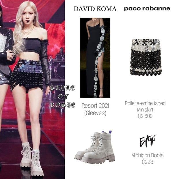 BlackPink's stylist cut and repair expensive brands