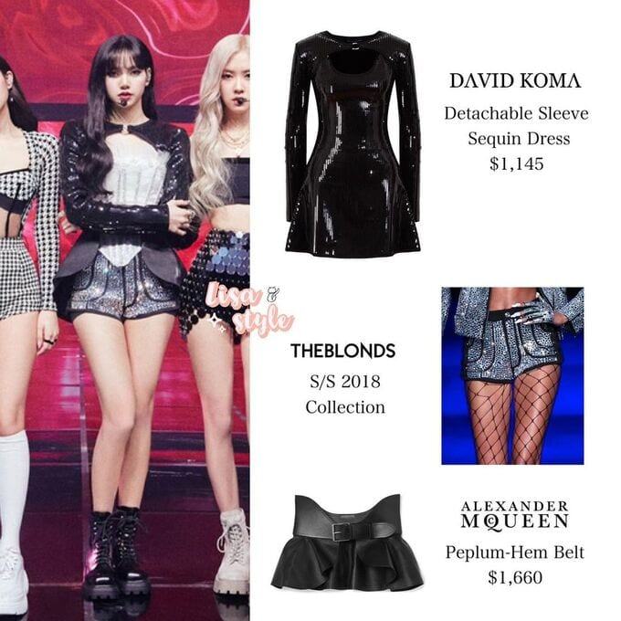 BlackPink's stylist cut and repair expensive brands