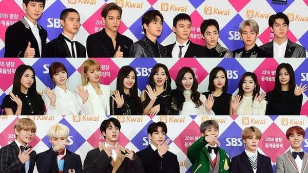 SBS ENTER Event BTS Blackpink