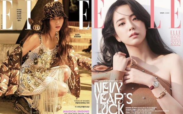 Jisoo Top 6 Fashion Magazines of Korea