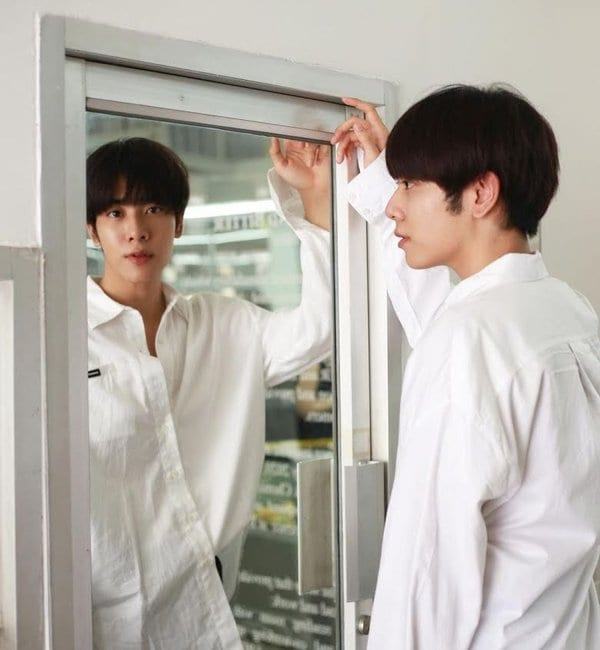 a famous Thai BL film look like Jin (BTS)