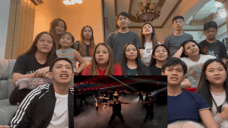 Lisa ' s family  reaction Pretty Savage stage
