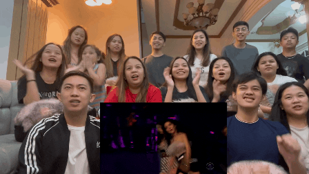 Lisa ' s family  reaction Pretty Savage stage