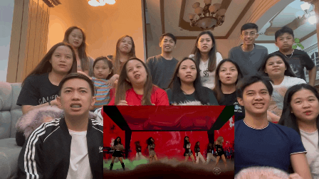 Lisa ' s family  reaction Pretty Savage stage