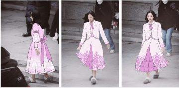 Jisoo (BLACKPINK) at the set of her first drama project Snowdrop