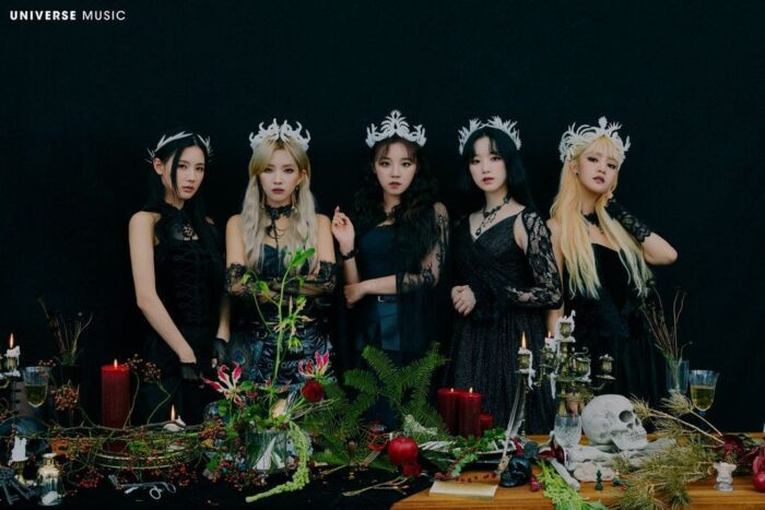 gi dle still implicitly mentions soojin in the new poster 31983983
