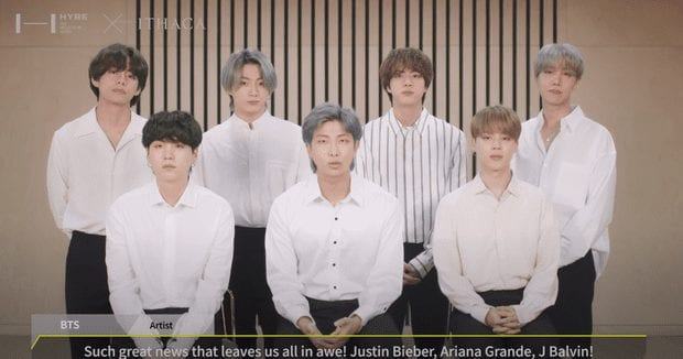 BTS, Demi Lovato, Justin Bieber,... all sent their congratulations to HYBE's billion-dollar deal, but where is Ariana Grande?