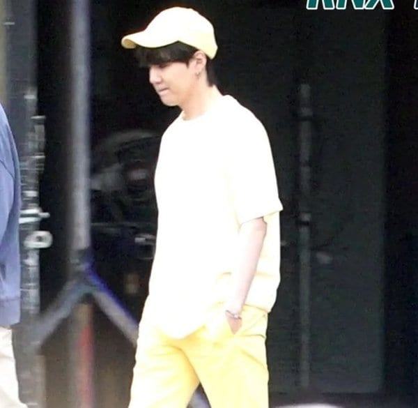 BTS was caught while filming a new MV