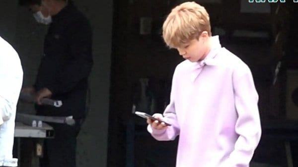 BTS was caught while filming a new MV