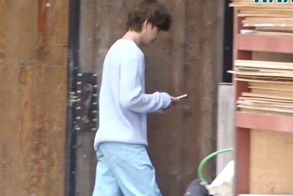 BTS was caught while filming a new MV