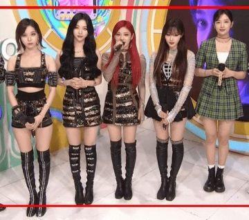 IZ*ONE Ahn YuJin occupies spotlight when standing next to aespa