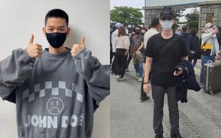 Baekhyun EXO on the first day of enlistment 8