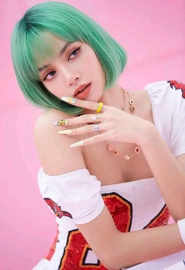lisa showed off her outstanding blue hair and sexy rap voice in blackpinks comeback teaser 2490980