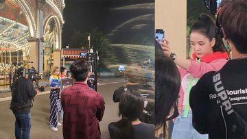 the image of blackpink filming at the park has been leaked revealing lisas new hair color 27490809 scaled 1