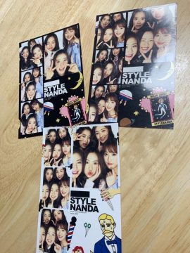 All April members took sticker together in 2015