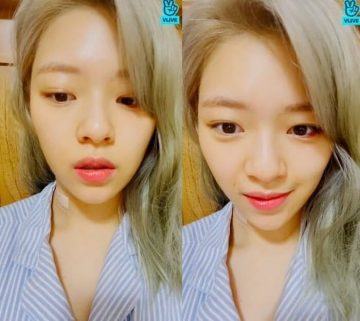 jeongyeon twice looked tired and faulty on stage but has been defended by the netizens for undergoing a series of events 5489769