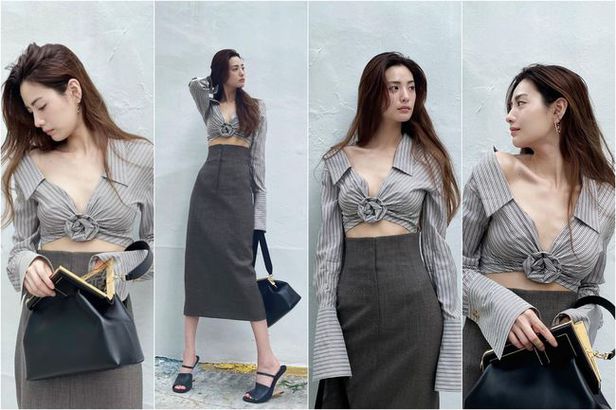 Actress Nana from 'After School' is attracting attention for her unrealistic body.