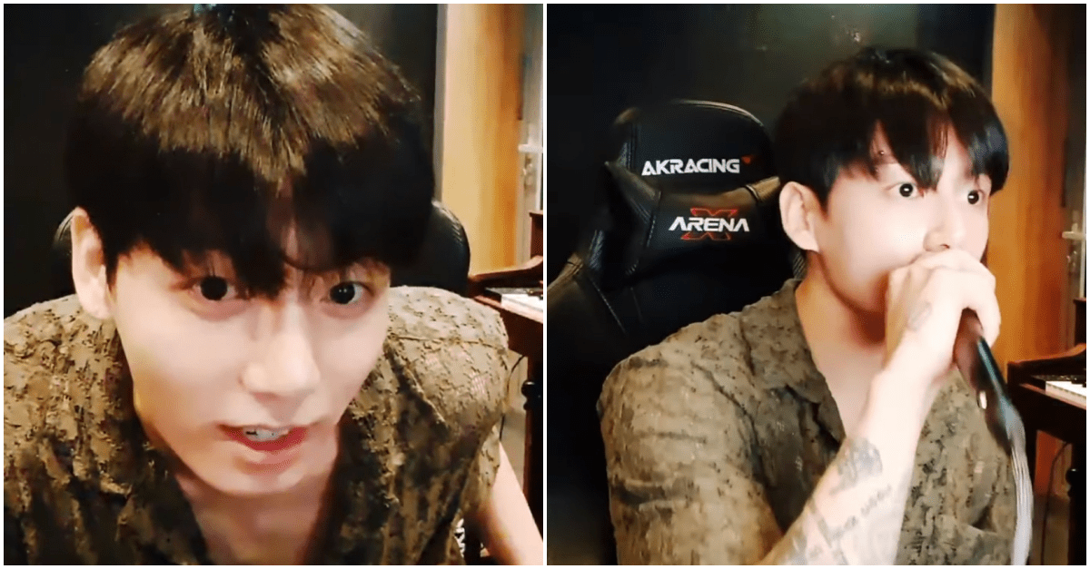 BTS Jungkook, a surprise first-row concert... in his room with 10 million ARMY