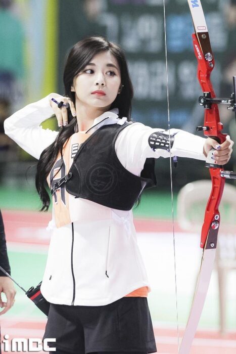 Tzuyu was mistaken for an Olympic athlete as her archery video series went viral again 