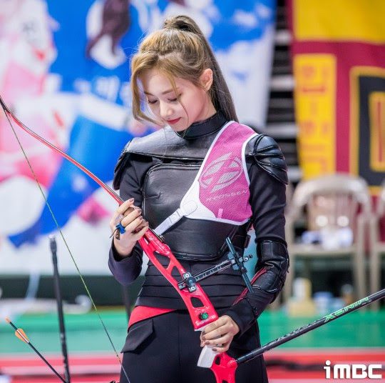 Tzuyu was mistaken for an Olympic athlete as her archery video series went viral again 