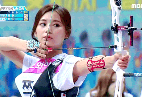 Tzuyu was mistaken for an Olympic athlete as her archery video series went viral again 