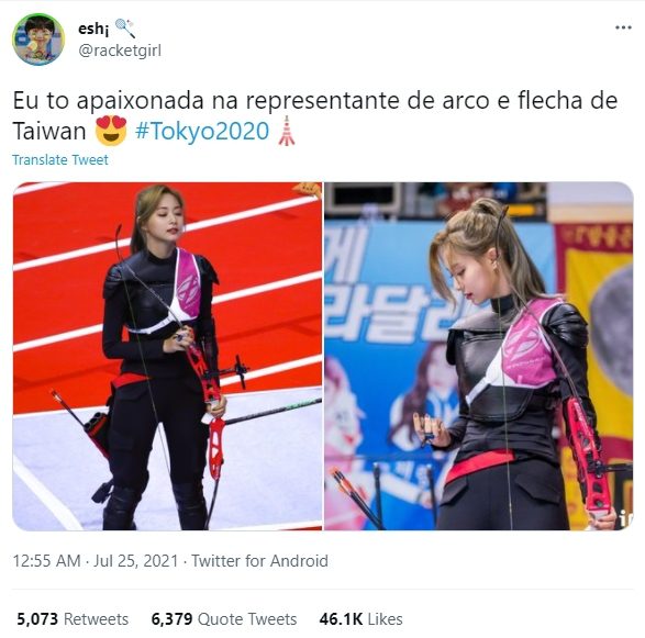 Tzuyu was mistaken for an Olympic athlete as her archery video series went viral again 