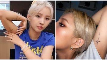 GI DLE Soyeon tatoo 16020 scaled 1