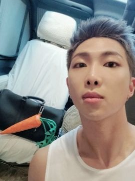 BTS RM again? Carrots around the world are out of stock.