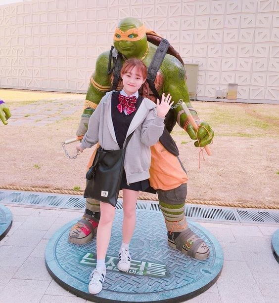 The beauty of the 4th generation kpop idols from the day at school 