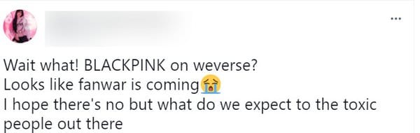blackpink confirms the date of joining weverse what is the reaction of the blink fandom right now 29849829