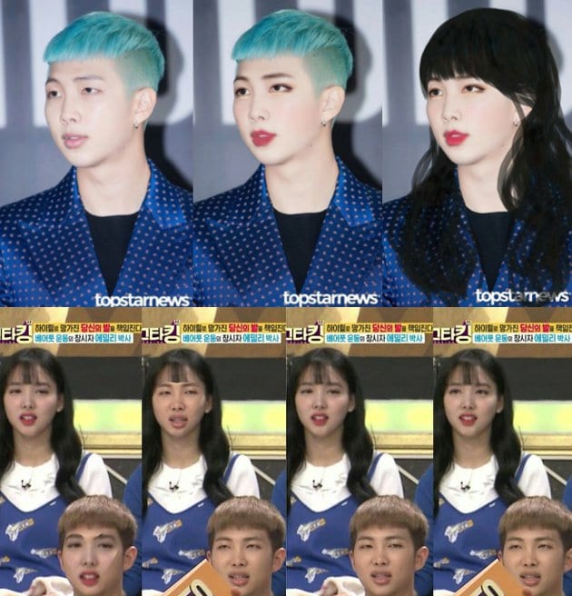 the question that has not been answered for the past 2 years did rm bts and na yeon twice high five at that time 2794797