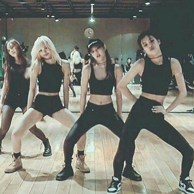 black pink predebut 2