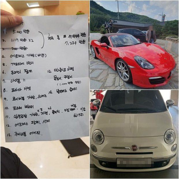 Revealing the identities of two A-list celebs who have a love-money relationship with a Korean “fake-chaebol” 