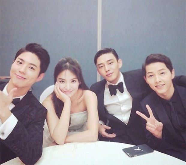 song hye kyo yoo ah in song joong ki park bo gum