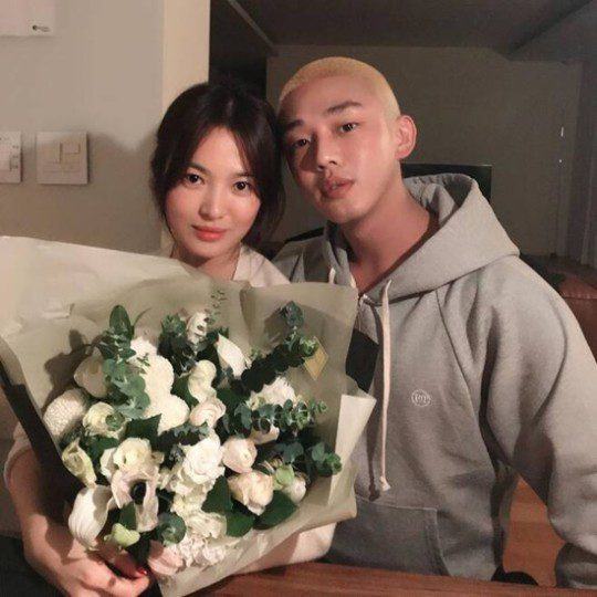 Song Hye Kyo and Yoo Ah In