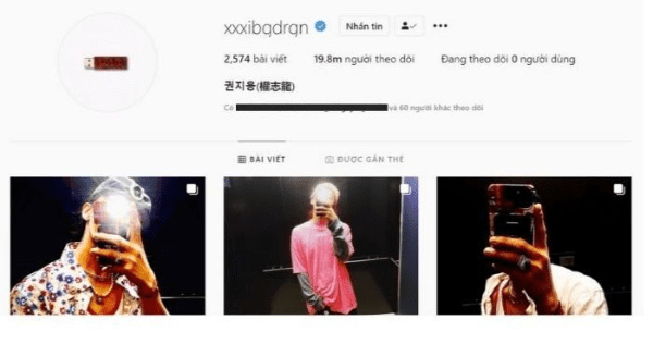 gdragon instagram