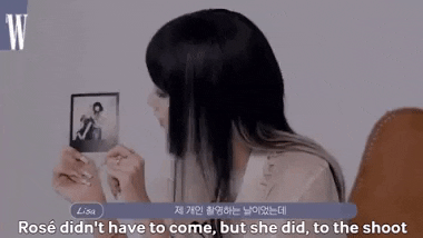 Rosé (BLACKPINK) suddenly posted Lisa's "fancam" and received an unexpected thank.